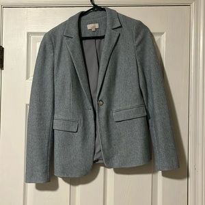 Blue/gray women’s work blazer